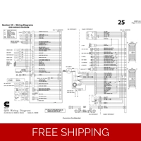25 CUMMINS QSB ELECTRONIC CONTROL MODULES WIRING DIAGRAM