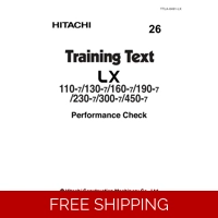 HITACHI LX450-7 WHEEL LOADER TECHNICAL MANUAL