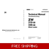 HITACHI ZW310-5B WHEEL LOADER TECHNICAL MANUALS AND DIAGRAMS