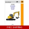 JCB MINI EXCAVATOR 8085 SERVICE REPAIR MANUAL