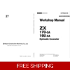 HITACHI ZX17U-5A AND ZX19U-5A EXCAVATOR WORKSHOP MANUAL