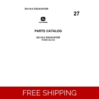 HITACHI EX110-5 EXCAVATOR PARTS MANUAL