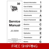 JCB JS200W WHEELED EXCAVATOR SERVICE REPAIR MANUAL