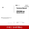 HITACHI ZX20U-5B EXCAVATOR TECHNICAL MANUAL