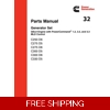 32 CUMMINS QSL9 ENGINE PARTS MANUAL