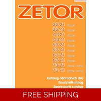 ZETOR 3321 TO 7341 PARTS MANUAL