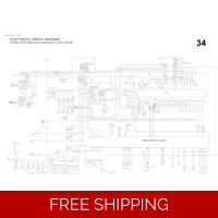 HITACHI EX120-5 ELECTRICAL & HYDRAULIC DIAGRAMS