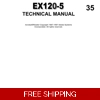 HITACHI EX120-5 TECHNICAL MANUALS