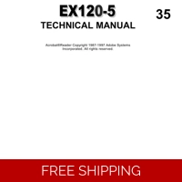 HITACHI EX120-5 TECHNICAL MANUALS