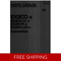 HITACHI EX200-5 EX210 -5 PARTS MANUAL