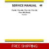 NEW HOLLAND T4.90, T4.100, T4.110, T4.120 TIER 4B TRACTOR SERVICE REPAIR MANUAL