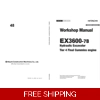 HITACHI EX3600-7B MINING EXCAVATORS & SHOVEL TIER 4 WORKSHOP MANUAL