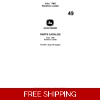 49 JOHN DEERE 410J TMC BACKHOE LOADER PARTS CATALOG