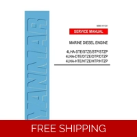 YANMAR 4LHA-MARINE ENGINE SERVICE. WORKSHOP MANUAL
