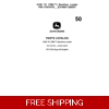 50 JOHN DEERE 410K TC TMC BACKHOE LOADER PARTS CATALOG