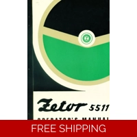 ZETOR 5511 OPERATORS MANUAL