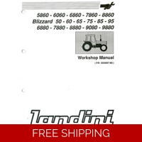 LANDINI 5860 TO 9880 WORKSHOP MANUAL