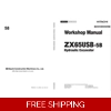 HITACHI ZX65USB-5B EXCAVATOR WORKSHOP MANUAL AND DIAGRAMS
