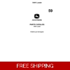 59 JOHN DEERE 544H LOADER PARTS MANUAL 943
