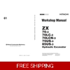 HITACHI ZX70-3, ZX70LC-3, ZX70LCN-3, ZX75US-3, ZX85US-3 WORKSHOP MANUAL