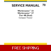 NEW HOLLAND WORKMASTER 33, 37 TIER 4B COMPACT TRACTOR SERVICE REPAIR MANUAL