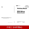 HITACHI ZX130-5A WORKSHOP MANUAL AND DIAGRAMS