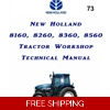 NEW HOLLAND WORKSHOP REPAIR MANUAL 8160, 8260, 8360, 8560 TRACTOR