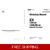 HITACHI ZX130-5B, ZX130LCN-5B WORKSHOP MANUAL AND DIAGRAMS