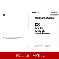 HITACHI ZX130-5G, ZX130K-5G WORKSHOP MANUAL