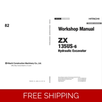 HITACHI ZX135US-6 WORKSHOP MANUAL AND DIAGRAMS