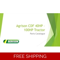 AGRISON CDF 40 HP TO 100 HP PARTS MANUAL