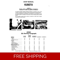 KUBOTA 06 B5100 TO B7100 WORKSHOP TMM SERVICE REPAIR _MANUAL
