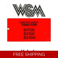 KUBOTA 04 B1700, B2100, B2400 SERVICE REPAIR _MANUAL