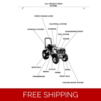 KUBOTA B1700E PARTS MANUAL