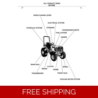 KUBOTA B2100E PARTS MANUAL