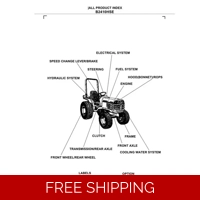 KUBOTA B2410HSE PARTS MANUAL