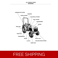 KUBOTA B3030HSD PARTS MANUAL