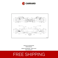 LANDINI CARRARO 20.29 IFS AXLE WORKSHOP MANUAL