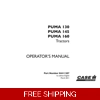 CASE IH PUMA 130 145 160 MODELS YEAR 2012 OPERATORS MANUAL