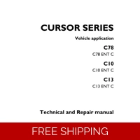 CURSOR SERIES ENGINE REPAIR MANUAL