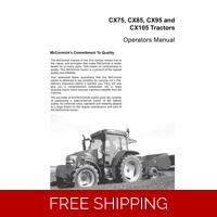 CASE IH FARMALL 95U 105U 115U PRO EP TRACTORS OPERATORS MANUAL