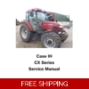 CASE IH CX50 CX60 CX70 CX80 CX90 CX100 DEALERS WORKSHOP MANUAL