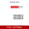 SAME EXPLORER 75 85 95 WORKSHOP SERVICE MANUAL