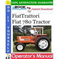 FIAT 780 OPERATORS MANUAL