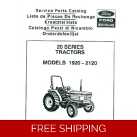 FORD 20 SERIES PARTS MANUAL 1920 TO 2120 MODELS
