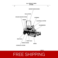 KUBOTA-GF1800 RC48R GF RC54 F19 RC60 FRONT MOWER PARTS MANUAL