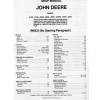 JOHN DEERE 2150 TO 2555 8 MODELS TMM TRACTORS WORKSHOP MANUAL