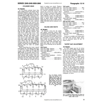 JOHN DEERE 2240 2440 2630 2640 MODELS TMM TRACTORS WORKSHOP MANUAL