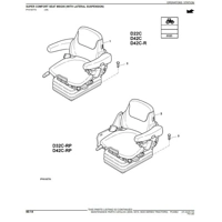 JOHN DEERE 6000 6010 6020 SERIES TRACTOR DEALERS PARTS MANUAL