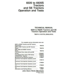 JOHN DEERE 6020 TO 6920S COMPREHENSIVE OPERATIONS AND TESTS MANUAL JOHN DEERE 6020 TO 6920S COMPREHENSIVE OPERATIONS AND TESTS MANUAL